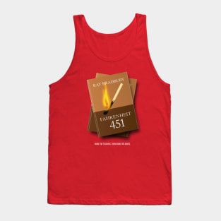 Fahrenheit 451 - Alternative Movie Poster Tank Top